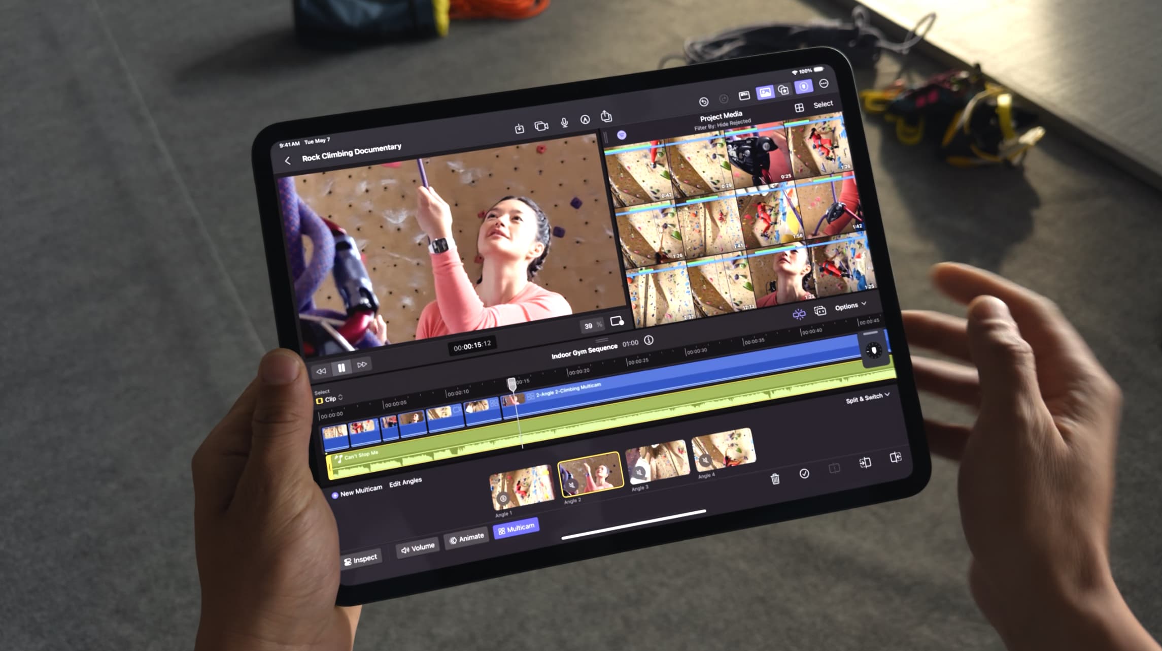 Final Cut Pro for iPad editing video